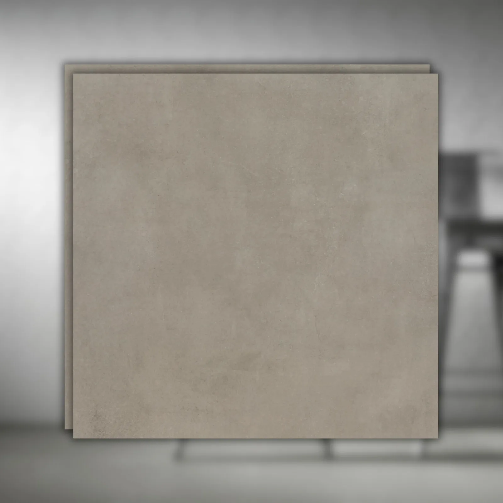 Porcelanato Cinza Acetinado 60x60 Eliane Munari Concreto RET "A"