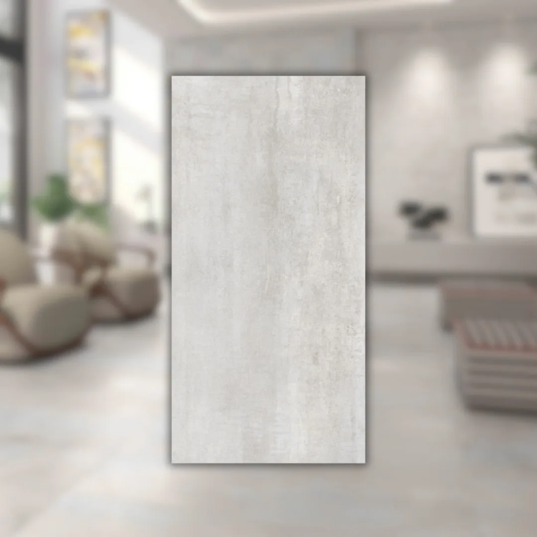 Porcelanato Cinza Acetinado 62x121 Damme Austin Gray RET "A"