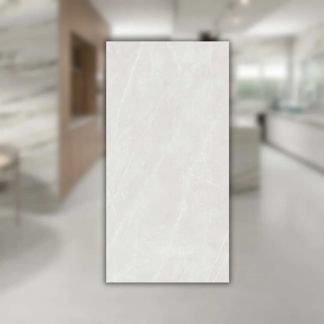Porcelanato Cinza Acetinado 62x121 Helena Tundra Gray RET "A"