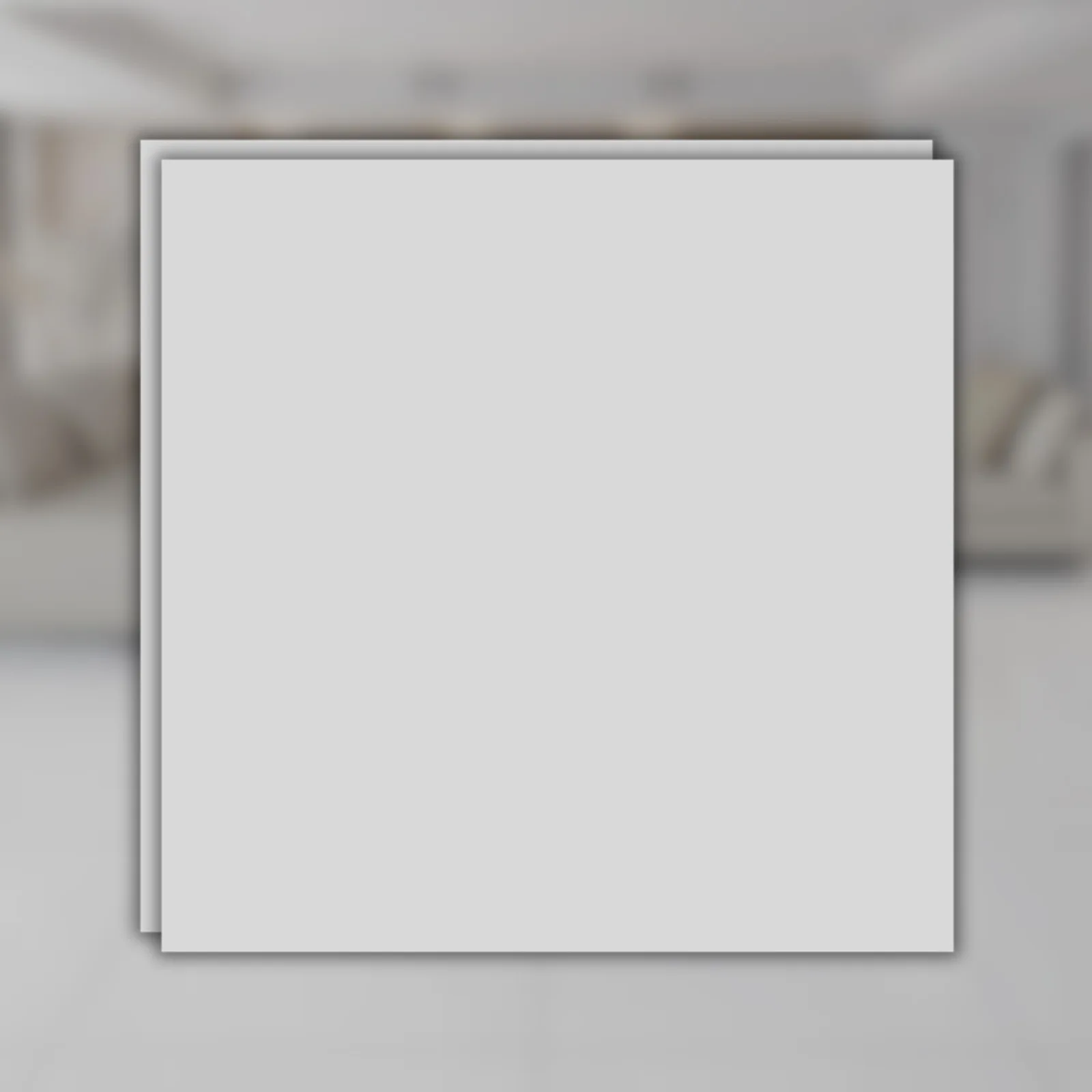 Porcelanato Cinza Acetinado 72x72 Via Rosa Classic Gris RET "A"