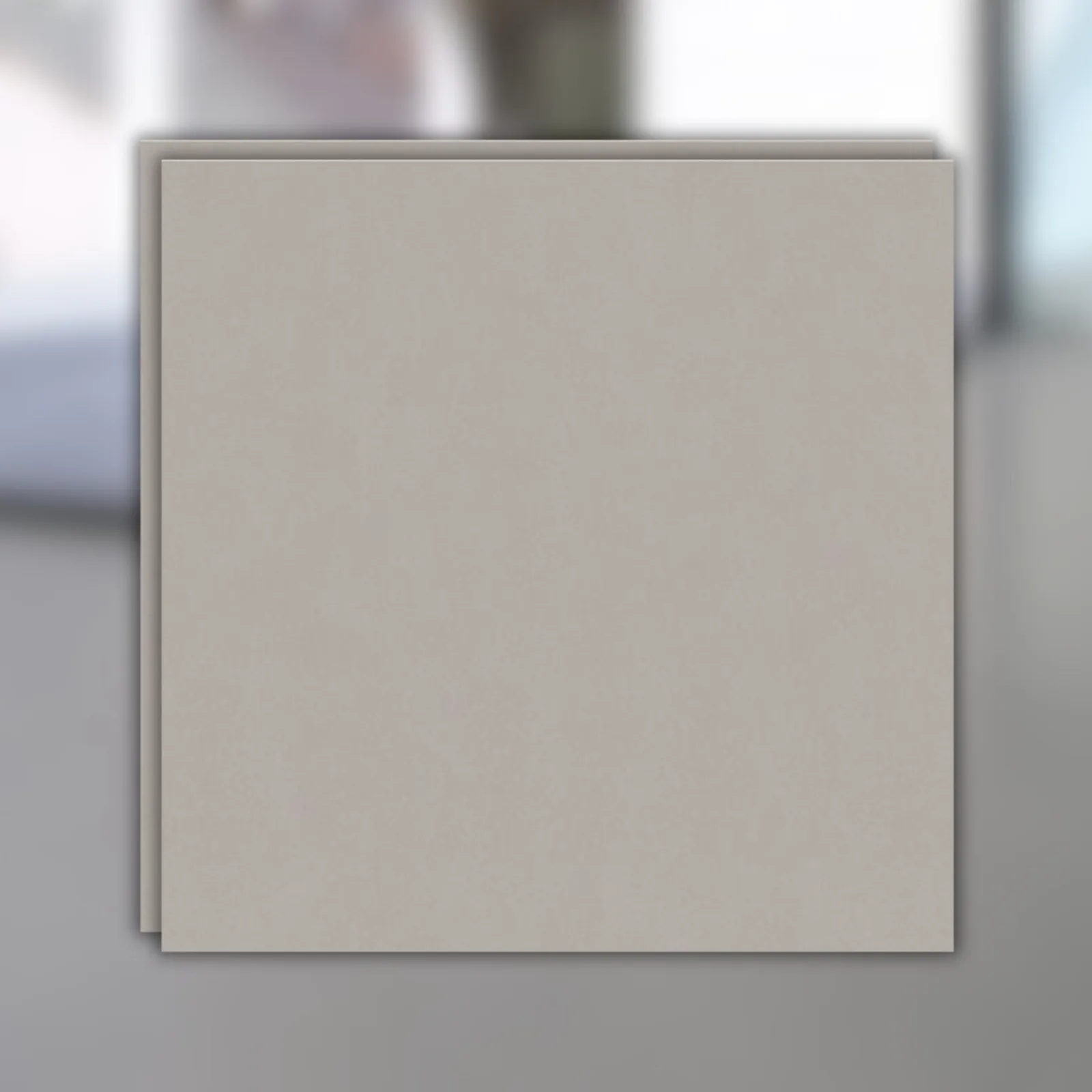 Porcelanato Cinza Acetinado 80x80 Ceusa Wind RET "A"