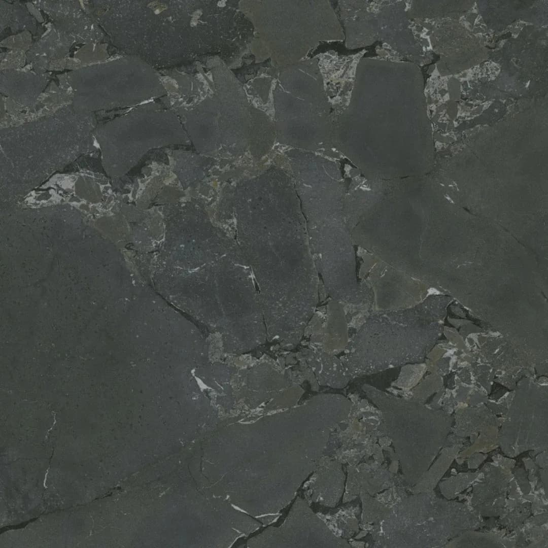 Porcelanato Cinza Acetinado 94x94 Castelli Pietra Negresco RET "A"