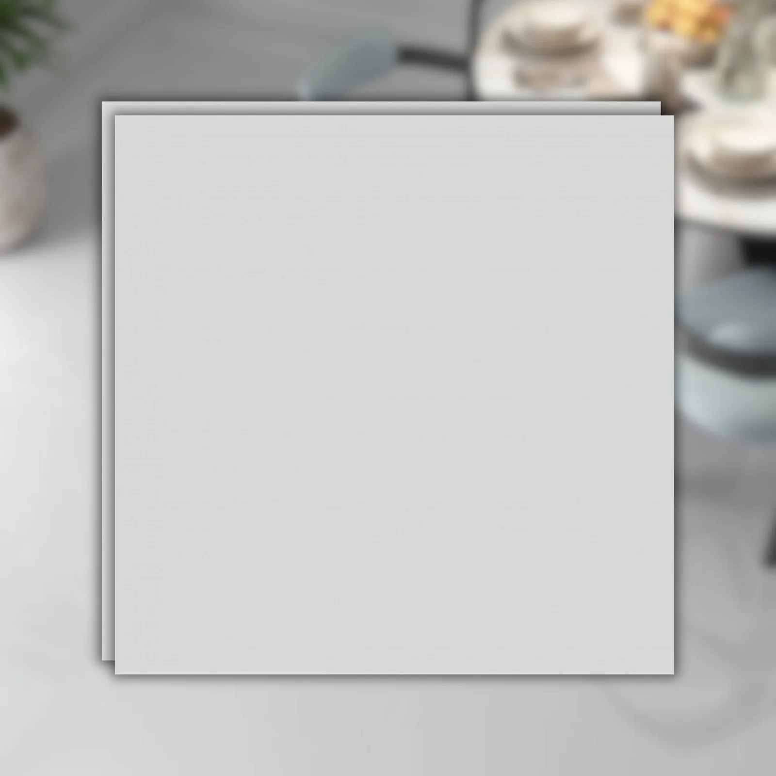 Porcelanato Cinza Claro Polido 71x71 Via Rosa Classic Gris RET "A"