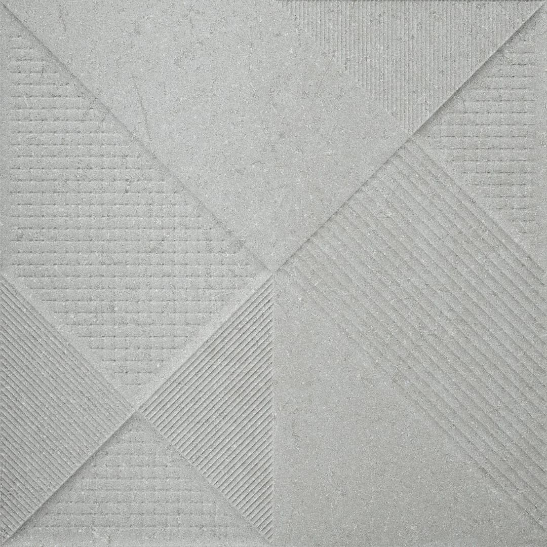 Porcelanato Cinza Matte 60x60 Portinari Boulevard Decor Sgr RET "A"