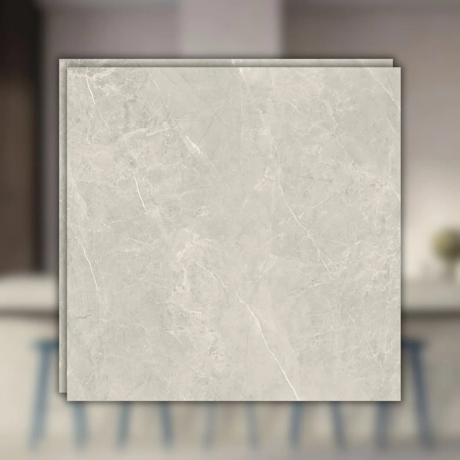 Porcelanato Cinza Natural 120x120 Portinari Castellon Gr RET "A"