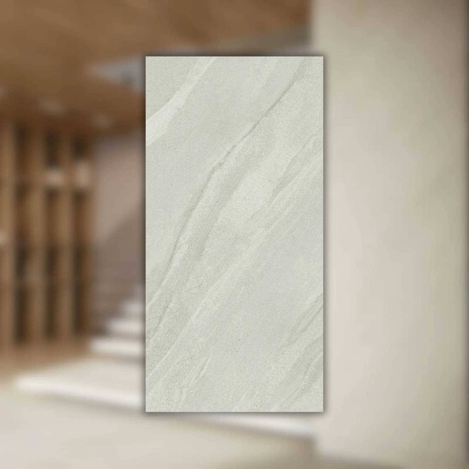 Porcelanato Cinza Natural 90x180 Portinari Gales Sgr RET "A"
