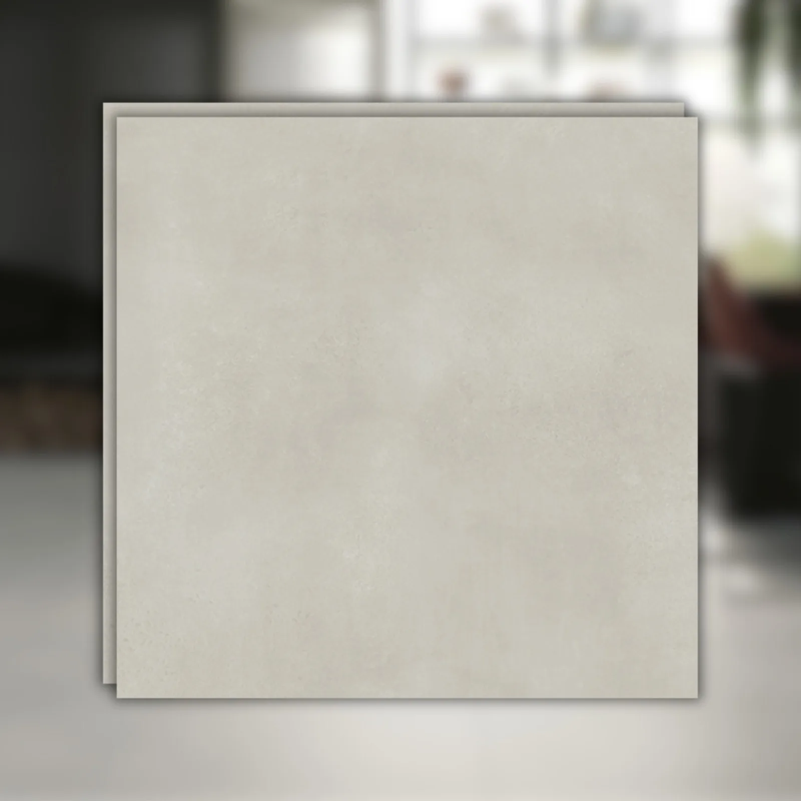 Porcelanato Cinza Natural 92x92 Villagres House Silver RET "A"