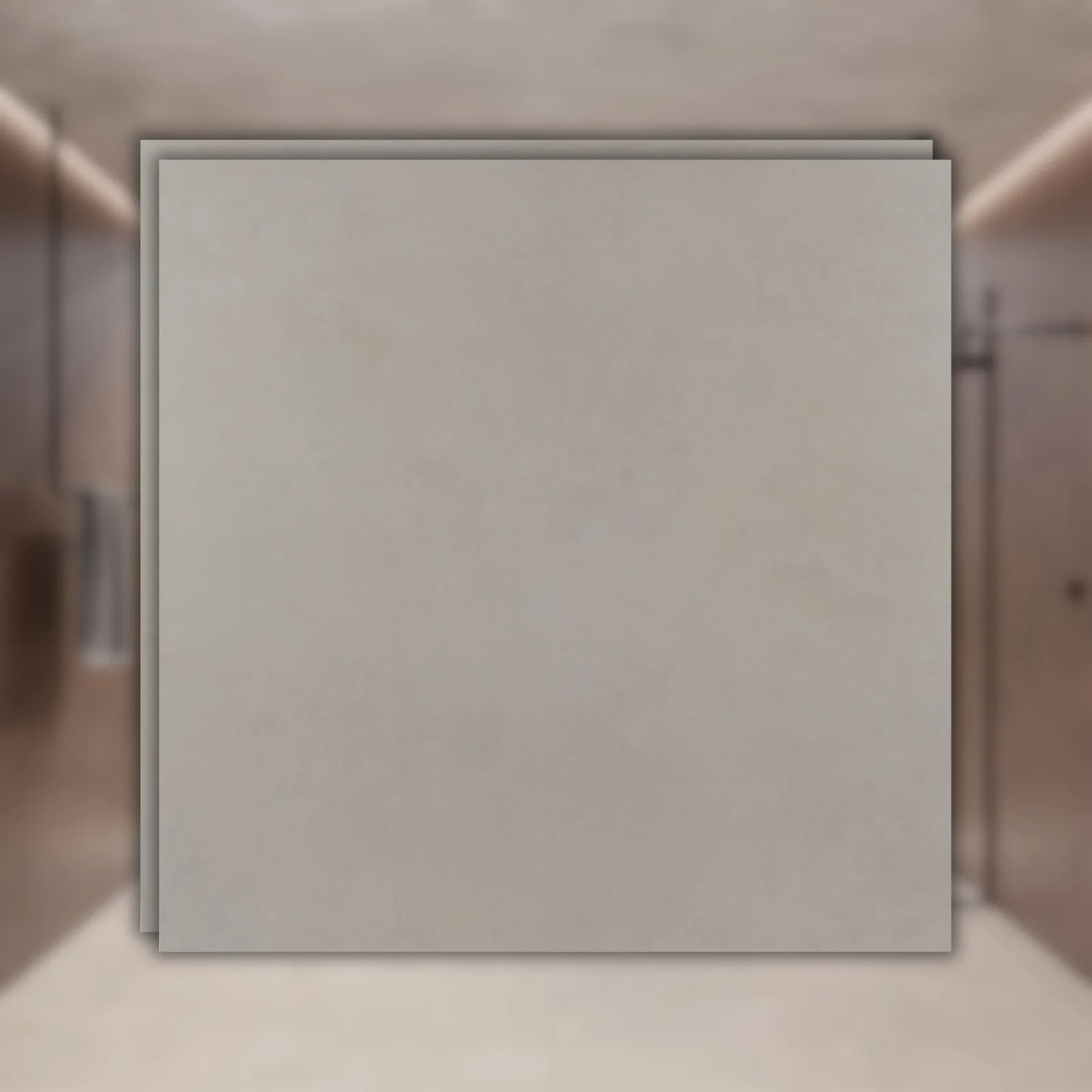 Porcelanato Cinza Polido 90x90 (7mm) Incepa Pro Sand Lm RET "A"