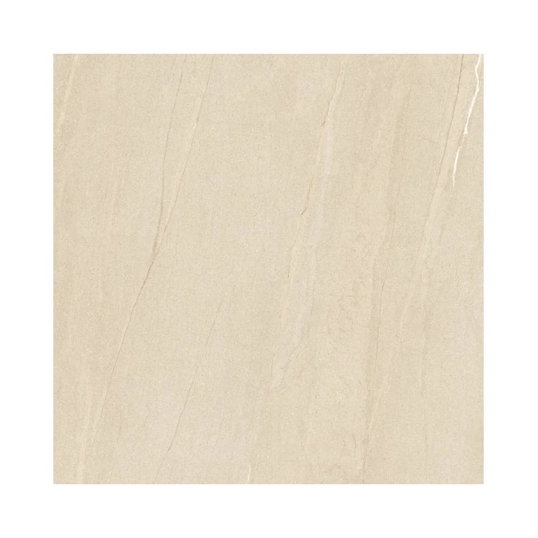 Porcelanato Creme Acetinado 121x121 Damme Limestone Mocha RET "A"