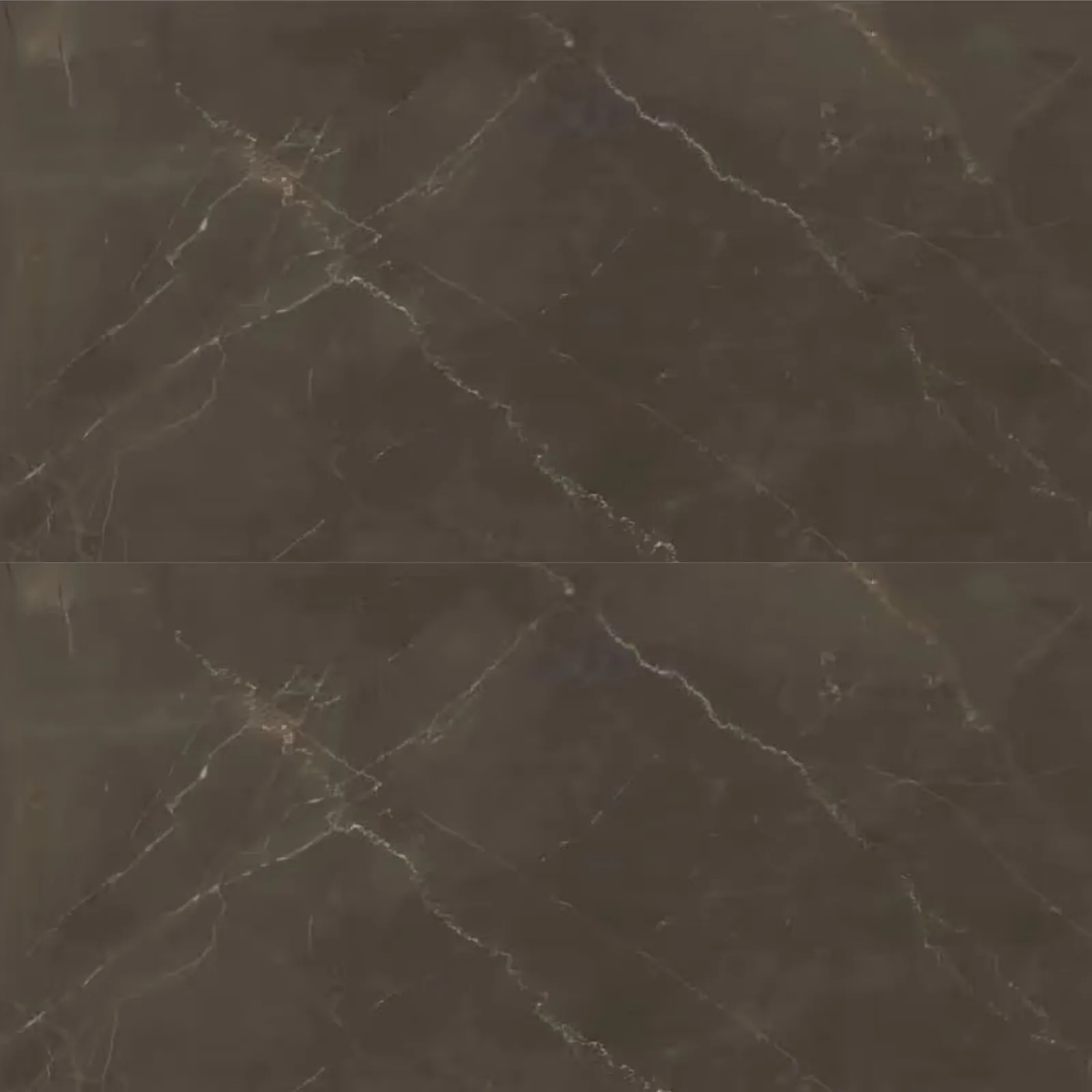 Porcelanato Marrom Marmorizado Polido 59x118,2 Eliane Pulpis Brown