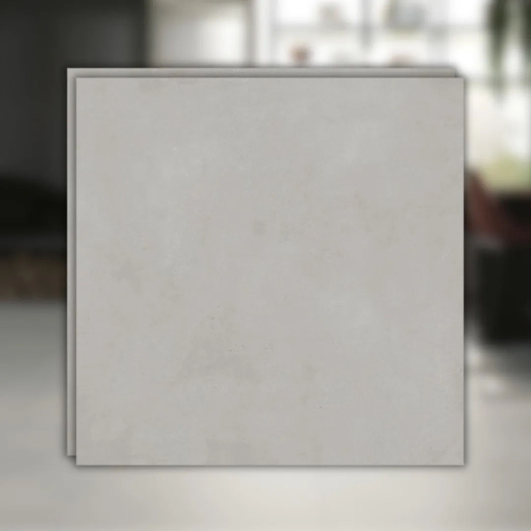 Porcelanato Cinza Externo 123x123 Villagres House Silver RET "A"
