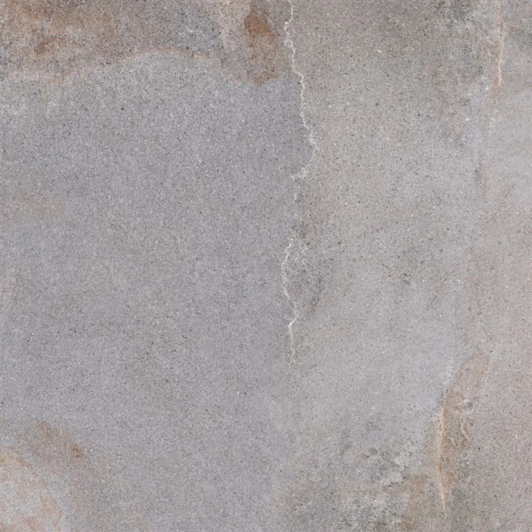 Porcelanato Cinza Marmorizado Externo 83x83 Helena Vision Gray RET "A"