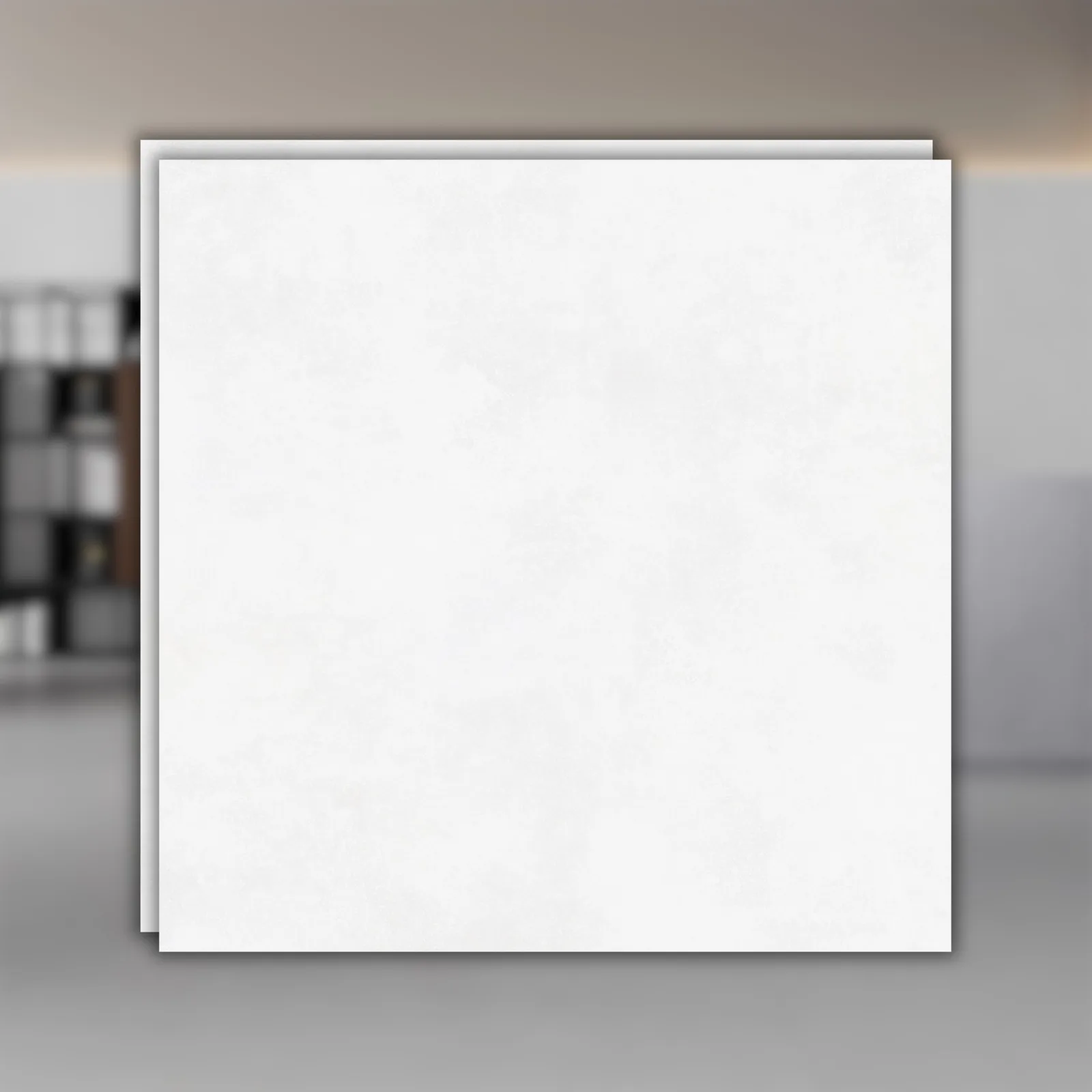Porcelanato Marfim Aspero 90x90 Incepa Polis Lm Off White Abs RET "A"