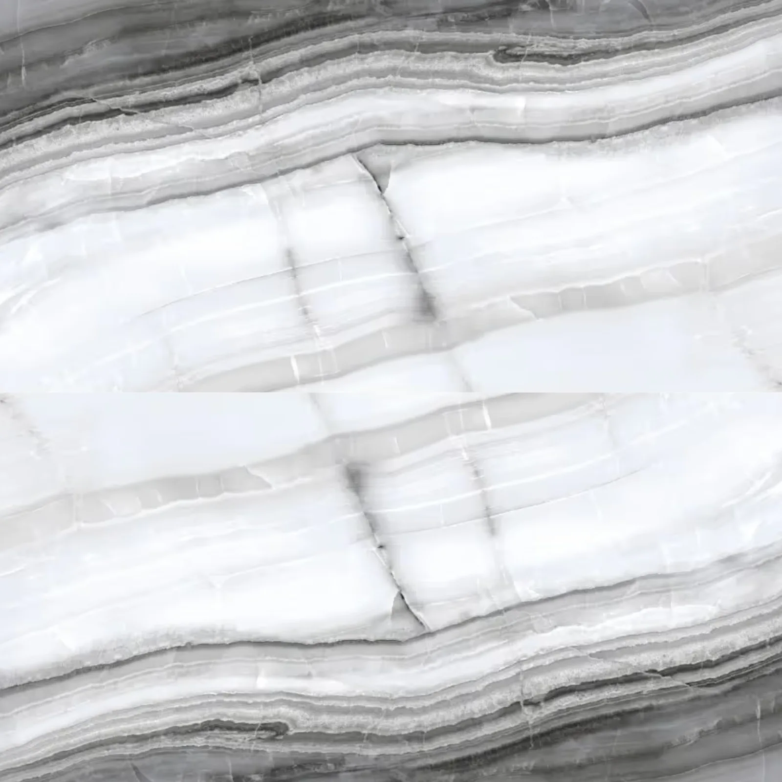 Porcelanato Marmorizado Branco Polido 120x240 Eliane Onix RET "A"