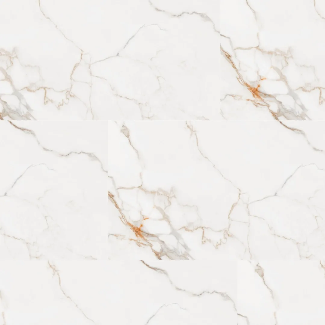 Porcelanato Marmorizado Branco Acetinado 60x120 Incepa Calacatta Oro RET "A"