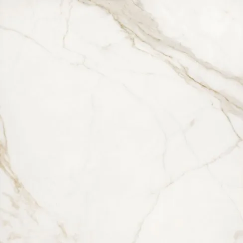 Porcelanato Marmorizado Branco Polido 120x120 Decortiles Calacatta Ouro (1.44m2 /caixa)