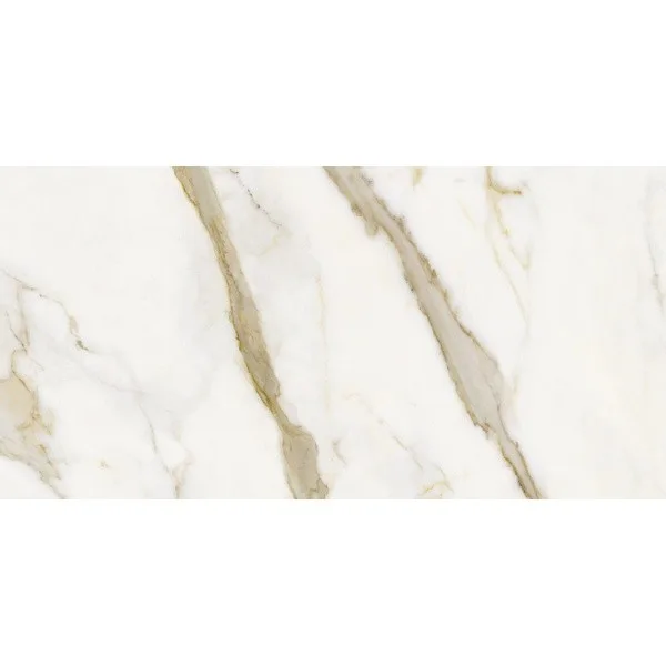 Porcelanato Marmorizado Branco Portinari Lumina Calacata Gd Natural 60x120