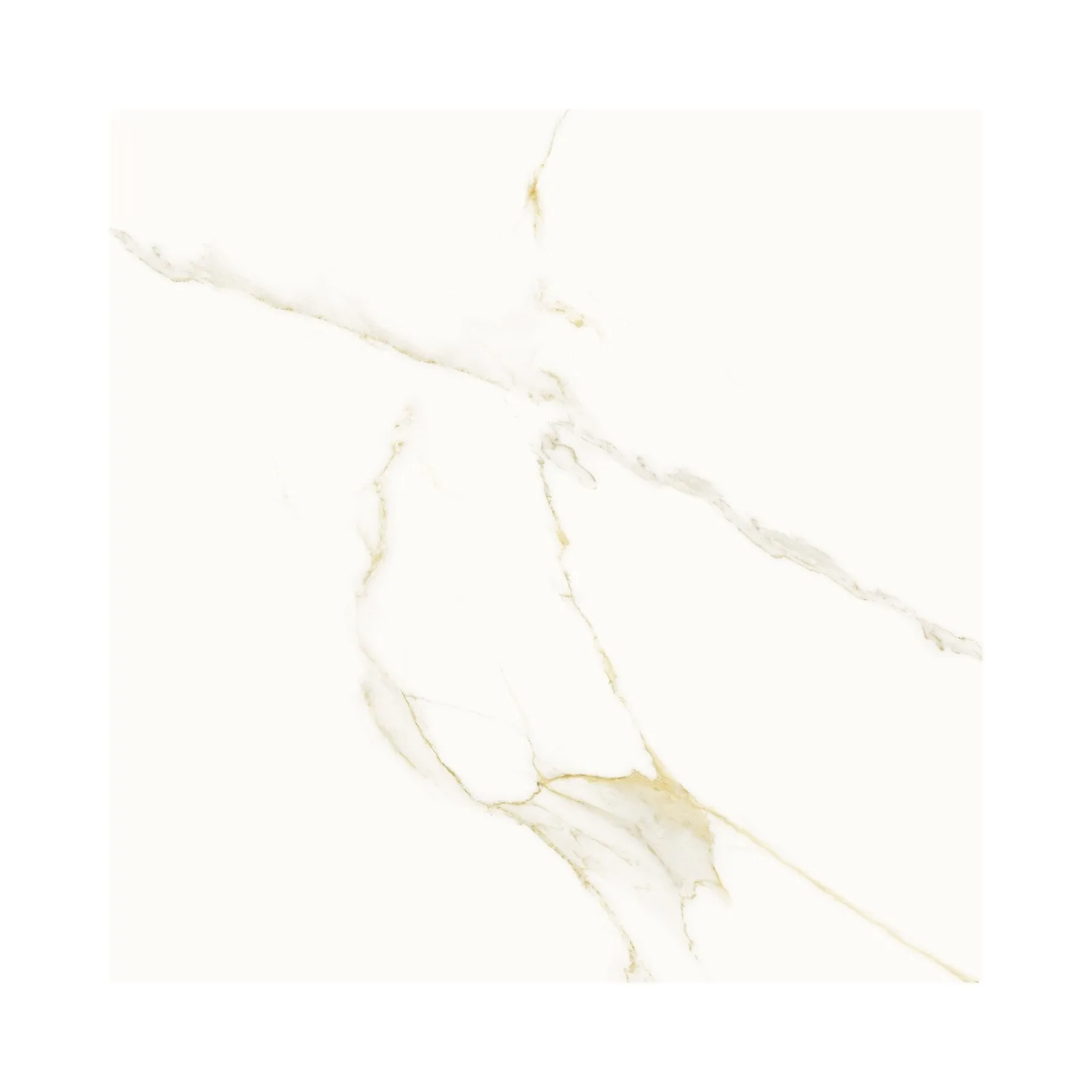 Porcelanato Marmorizado Polido 90x90 Portinari Opera Wh RET "A"