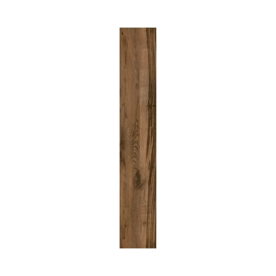 Porcelanato Marrom Acetinado 20x121 Damme Madero Nogal RET "A"