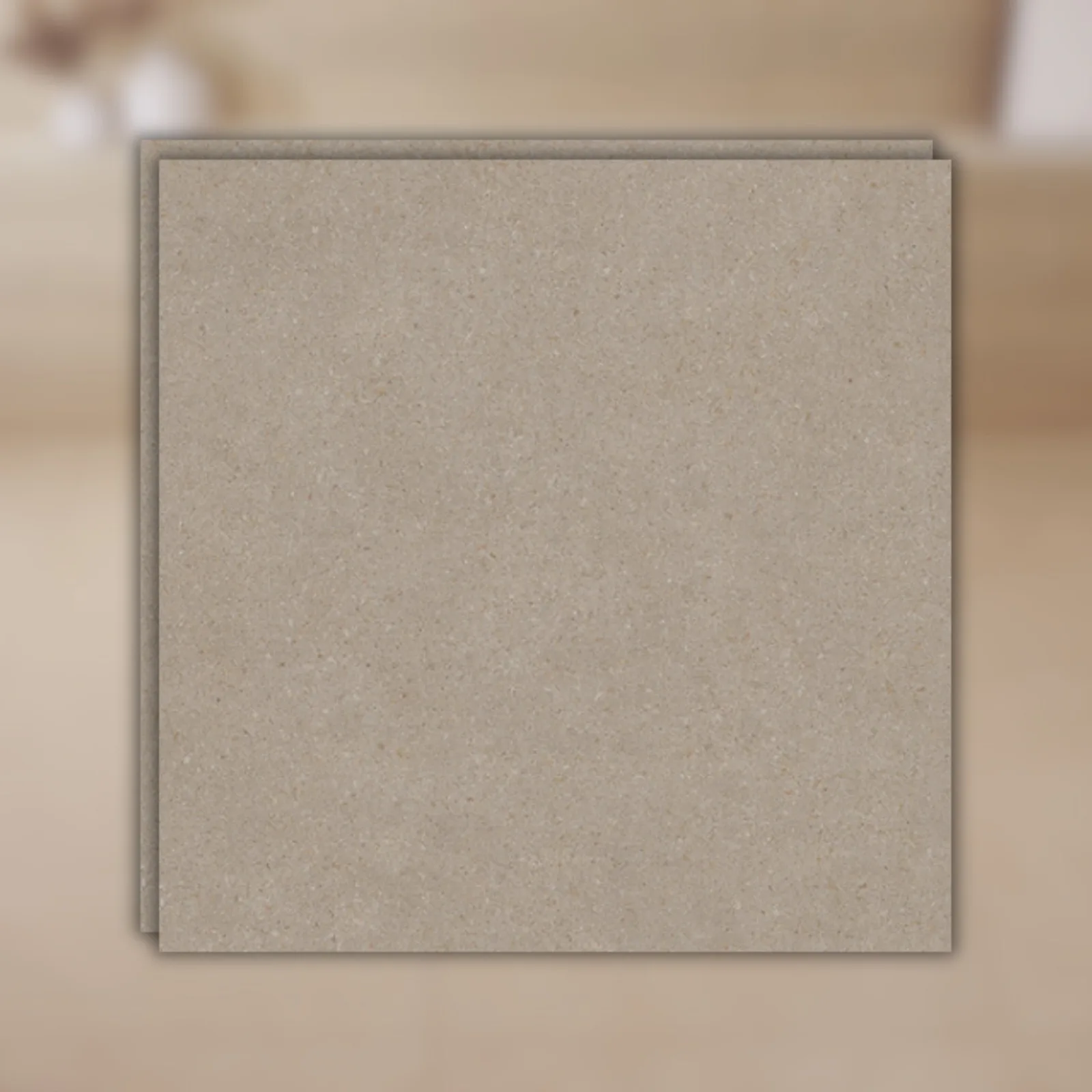 Porcelanato Marrom Natural 108x108 Villagres Emanatura Argila RET "A"