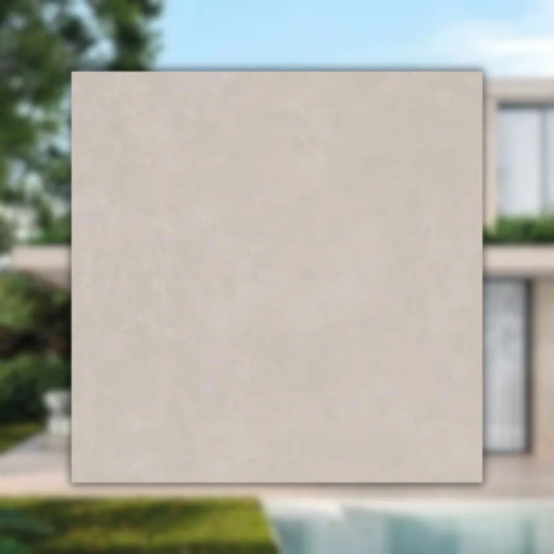 Porcelanato Cimento Natural 90x90 Portinari Downtown SGR RET "A"