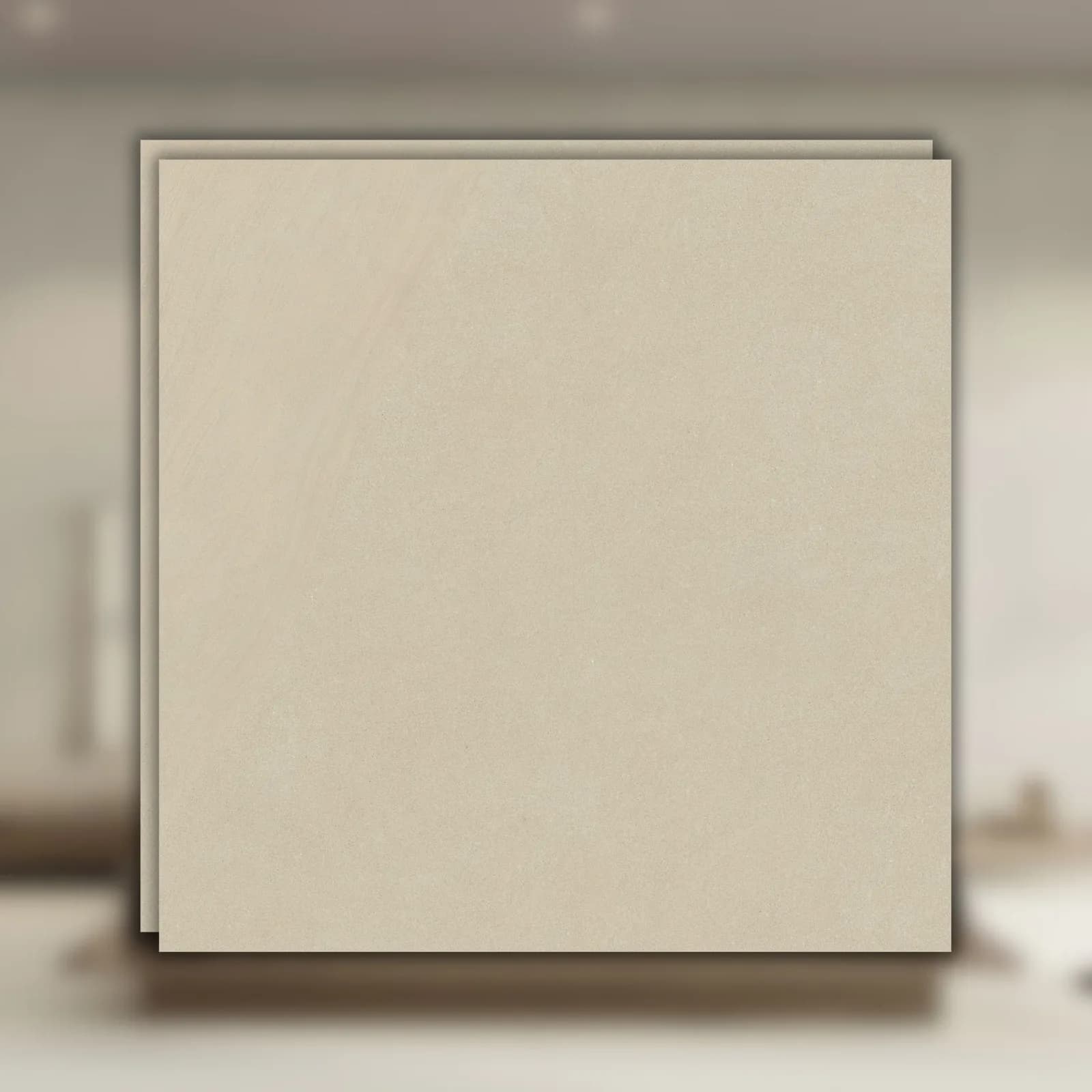 Porcelanato Bege Natural 120x120 Portinari Santorini Sbe RET "A"