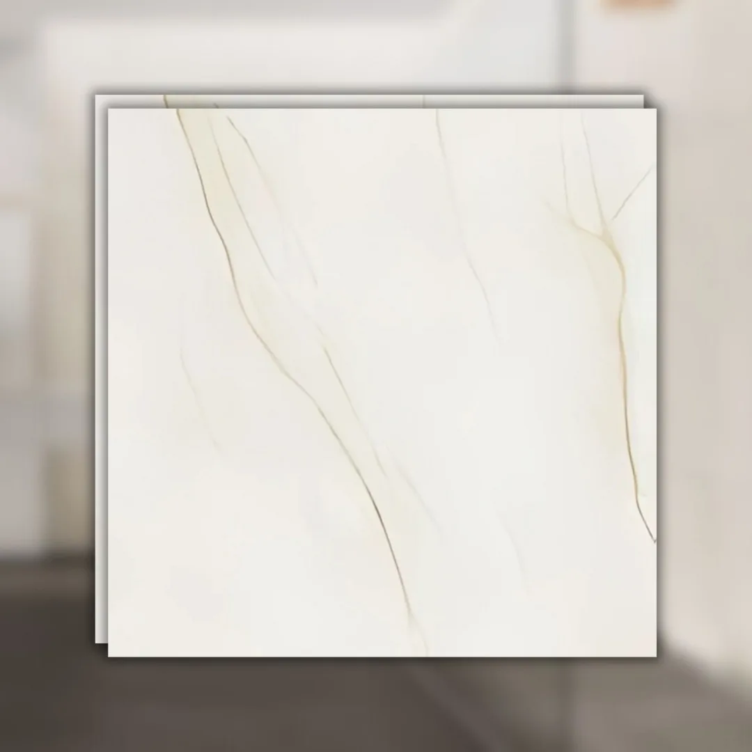 Porcelanato Marmorizado Branco Natural 120x120 Portinari Solene Wh RET "A"