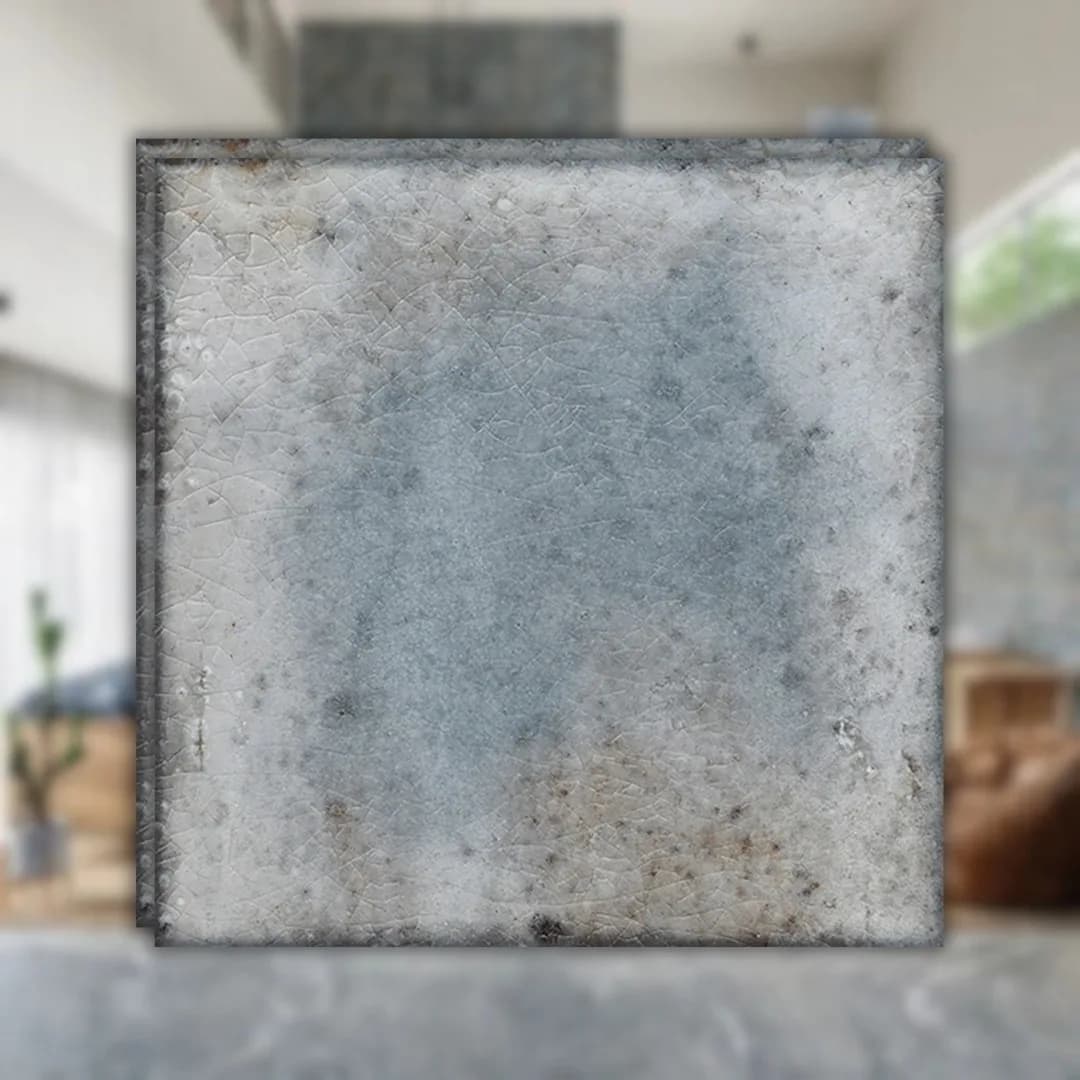 Porcelanato Cinza Fosco 20x20 Roca Athol Petróleo Bold "A"