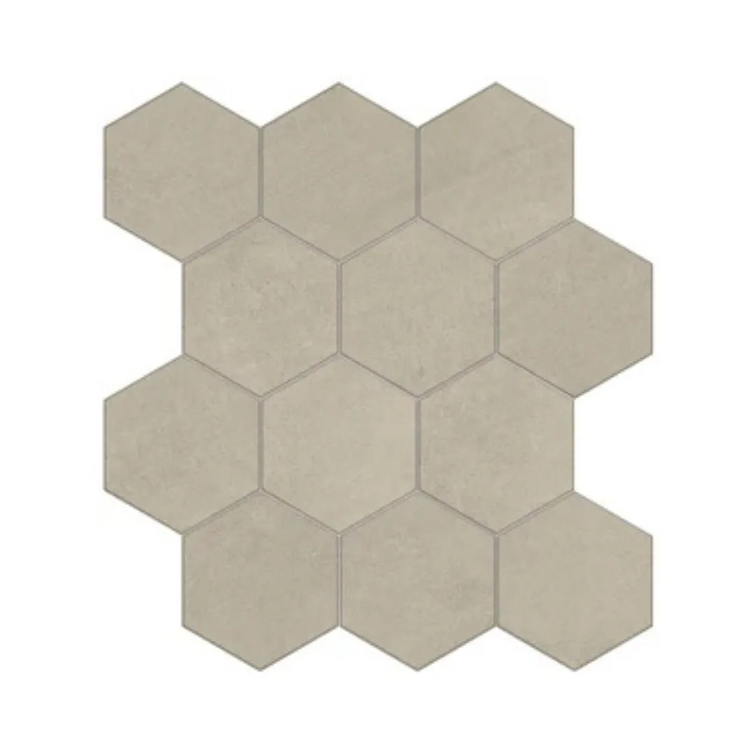 Porcelanato Cement Sgr Hexagonal 17x19 Sense Bold "A"