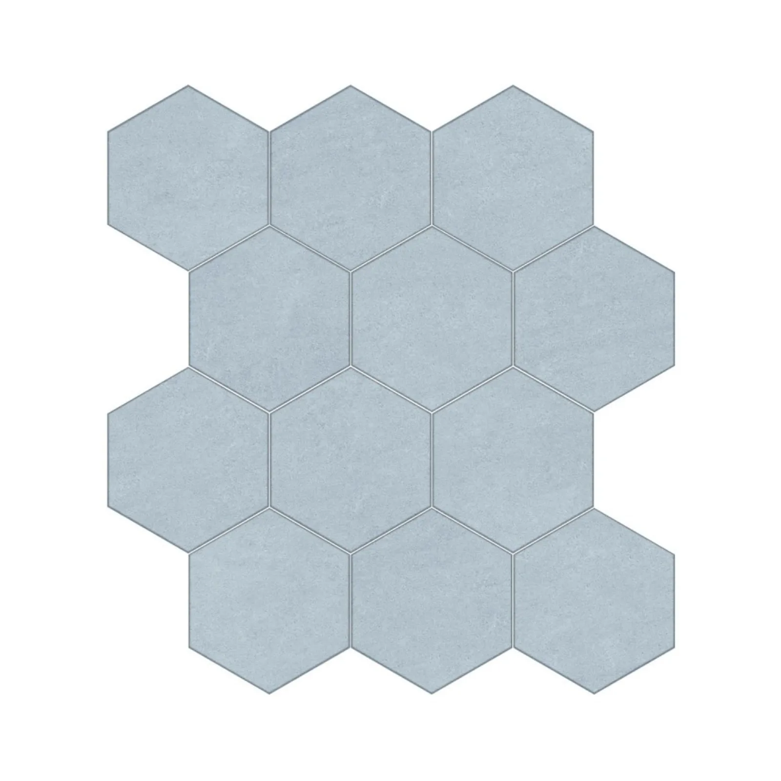 Porcelanato Sense Hexa 17x19,5 Cement Sbl Bold "A"