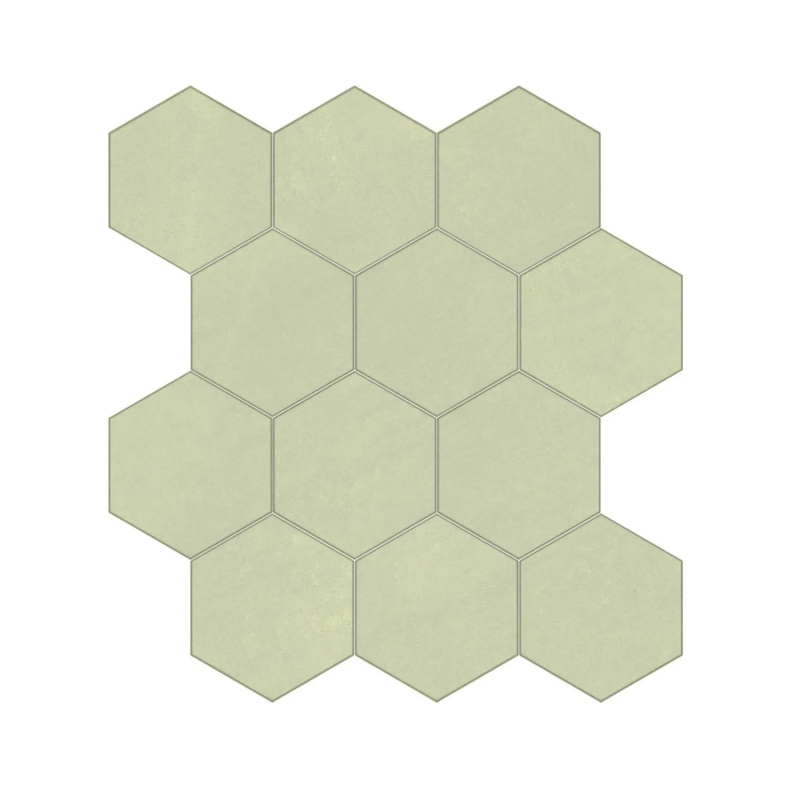 Porcelanato Sense Hexa 17x19,5 Cement Sge Bold "A"