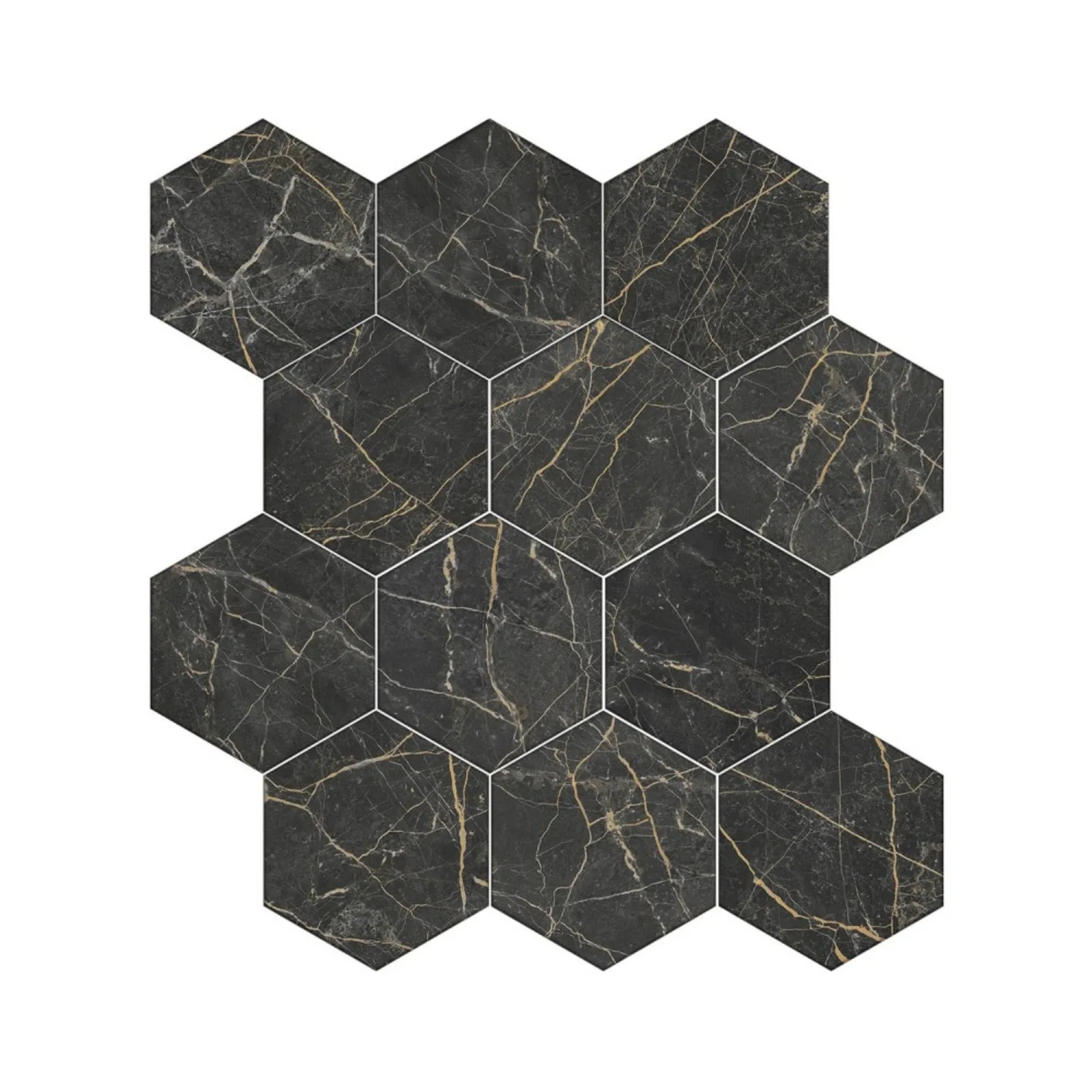 Porcelanato Sense Hexa 17x19,5 Pulpis Gold Bold "A"