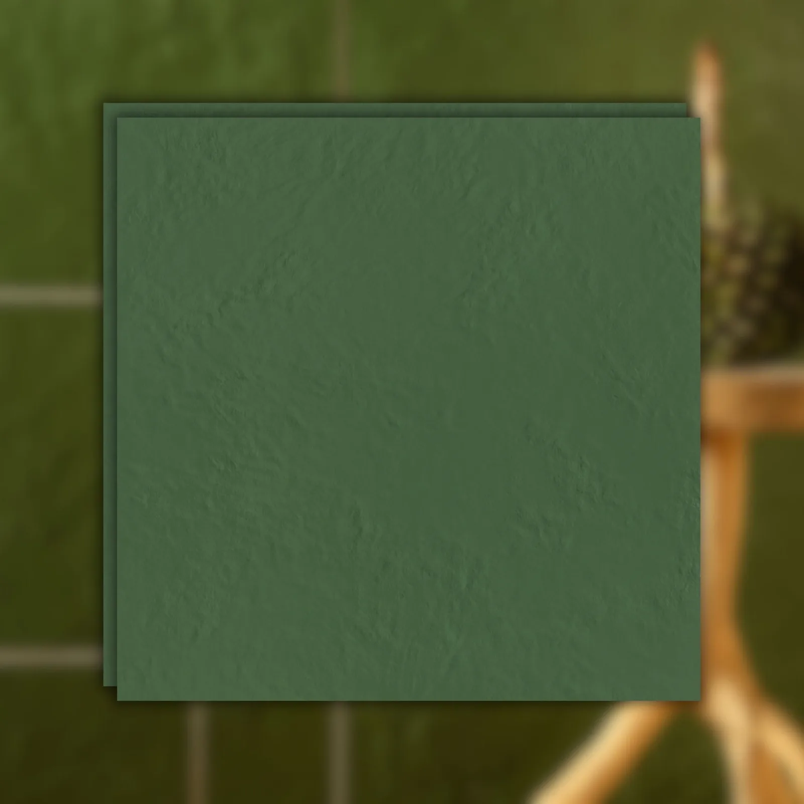 Porcelanato Verde Brilhante 90x90 Decortiles Amb Amazonia Acre RET "A"