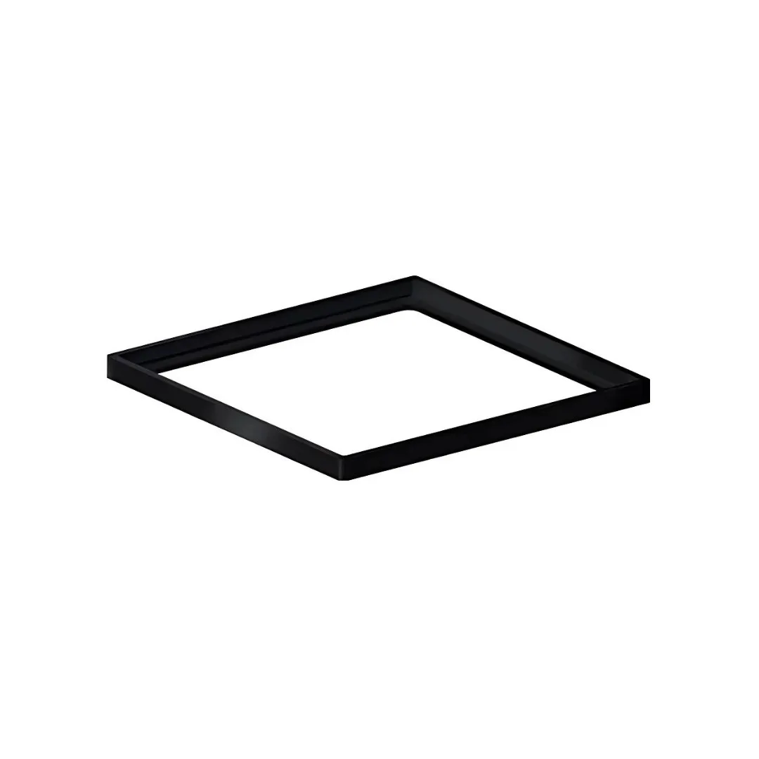 Porta Grelha Linear Quadrada 15x15 Black Matte