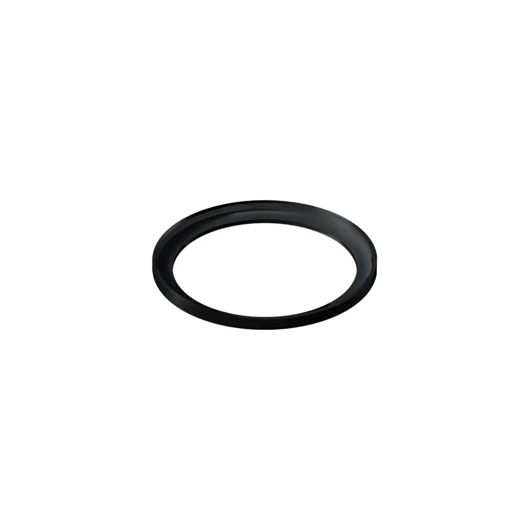 Porta Grelha Redondo Linear Black Matte 10Cm Alumínio