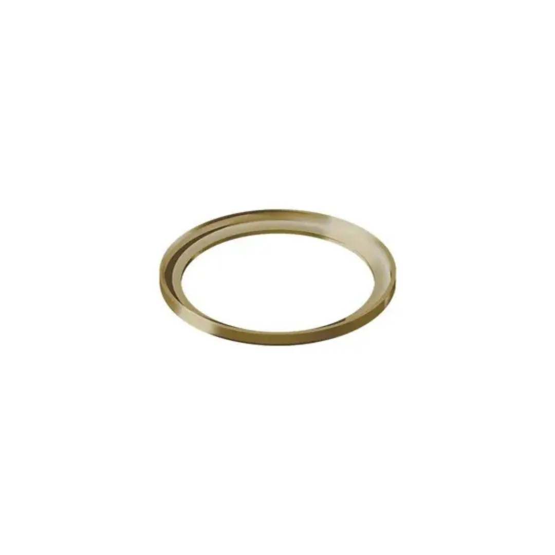 Porta Grelha Redondo Linear Gold 10cm Alumínio