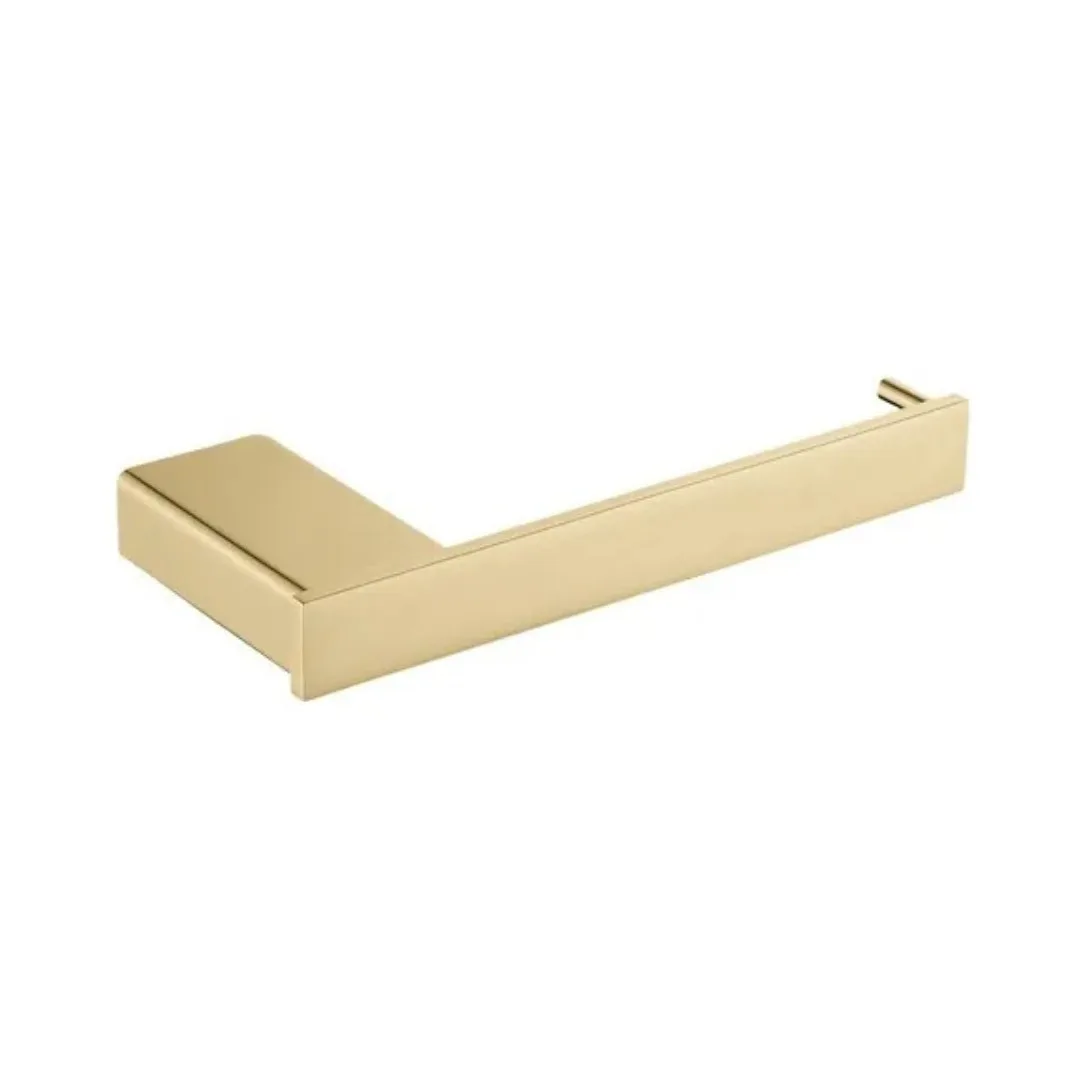 Porta Papel Higiênico Dourado Lexxa Bagno