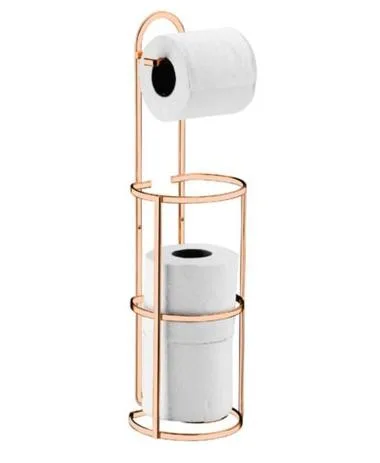 Porta Papel Higiênico Future para Papel Higi P/chao/parede 1609 Red Gold