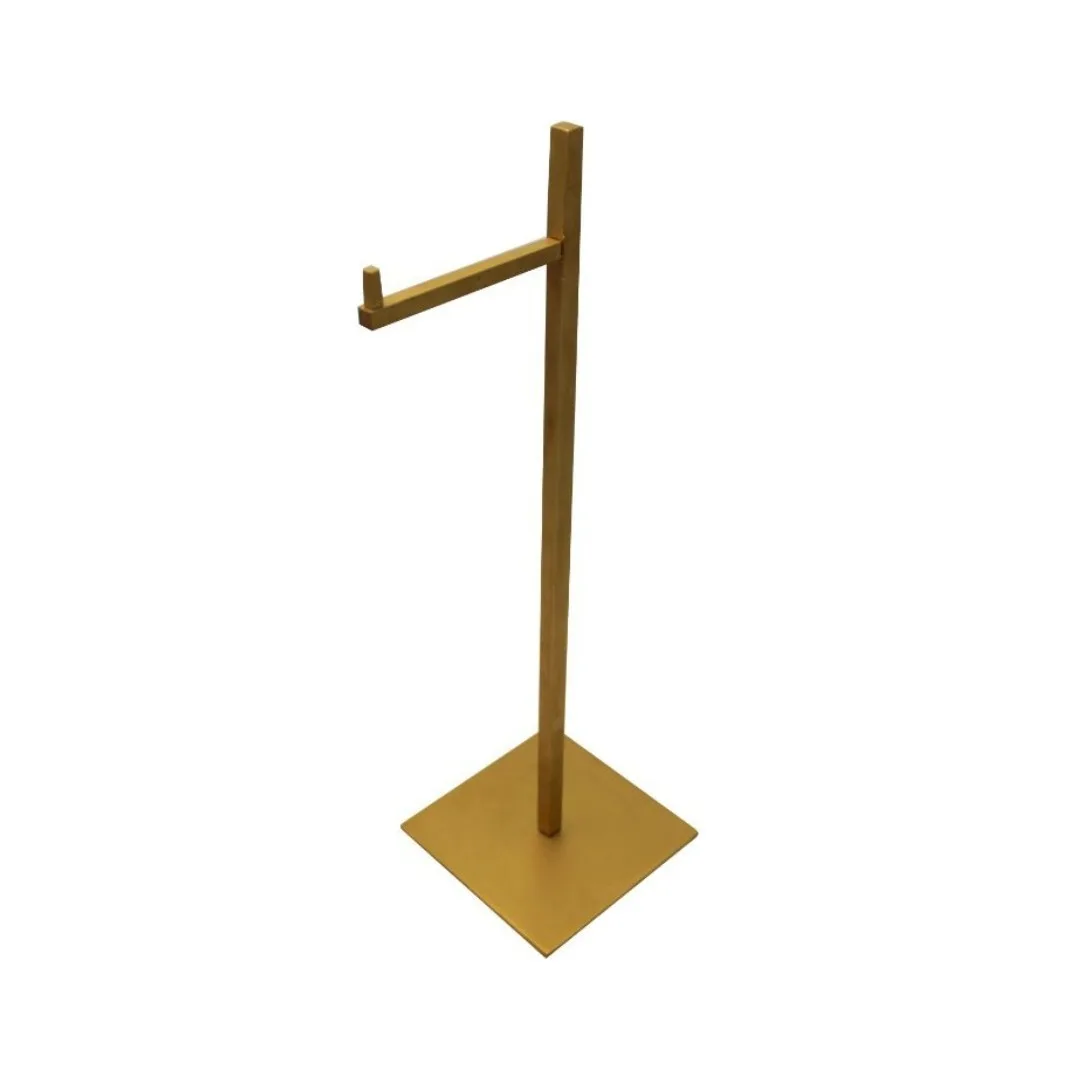 Porta Papel Higiênico Invinox Inox Red Gold