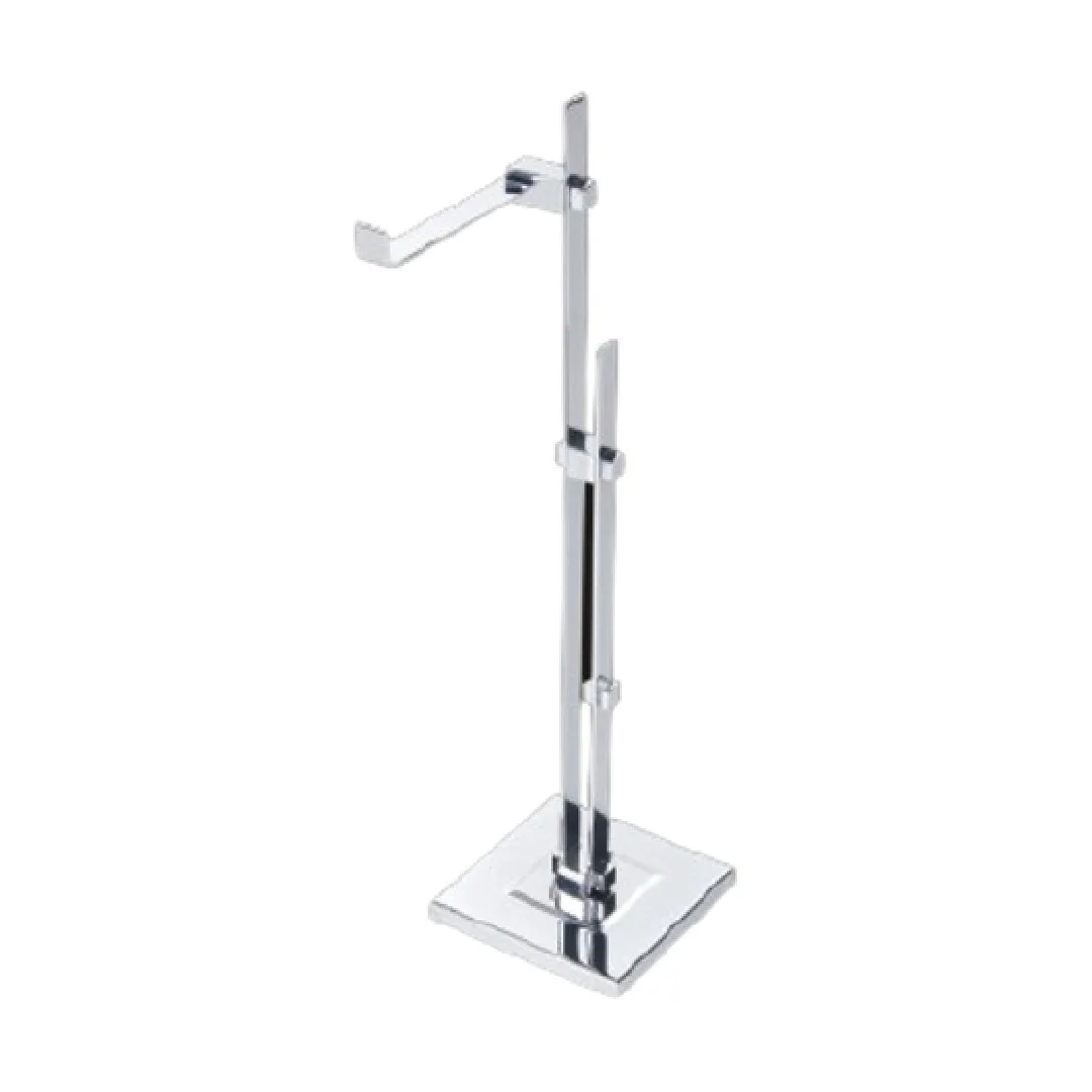 Porta Papel Higiênico Luxban Clean Cromado 710 de Chao S/reserv