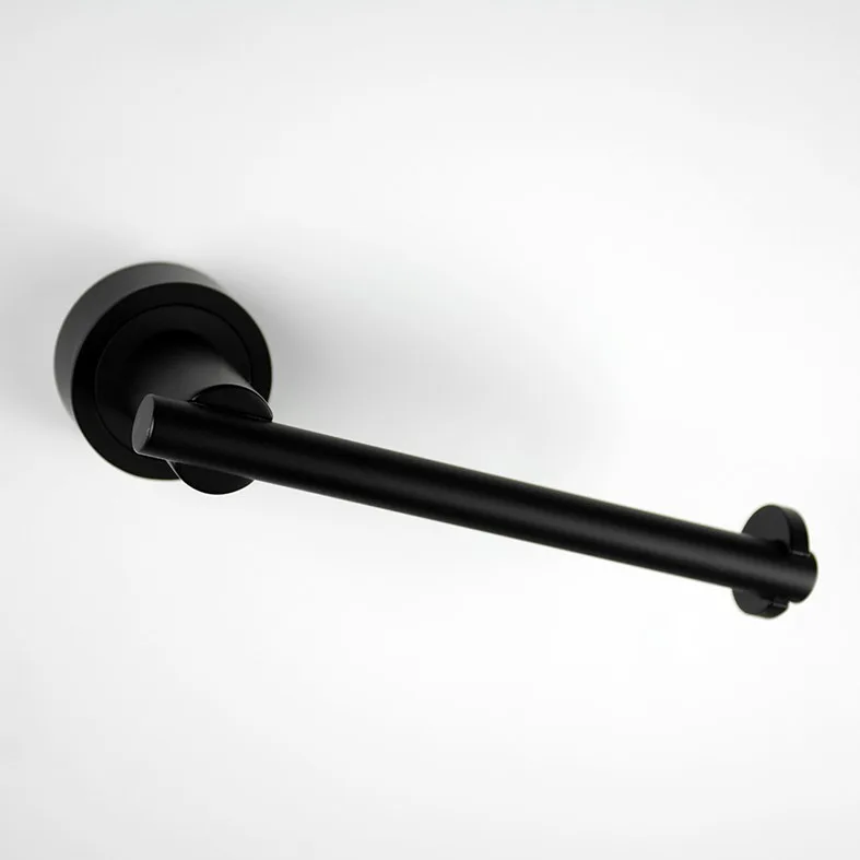Porta Papel Higiênico Zen Anello Preto Fosco Ba0305