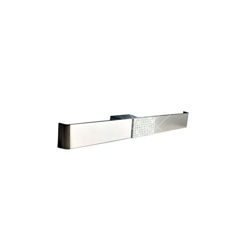 Porta Papel Higiênico Zen Glam Diamond/Cromo Dupla Pr0093