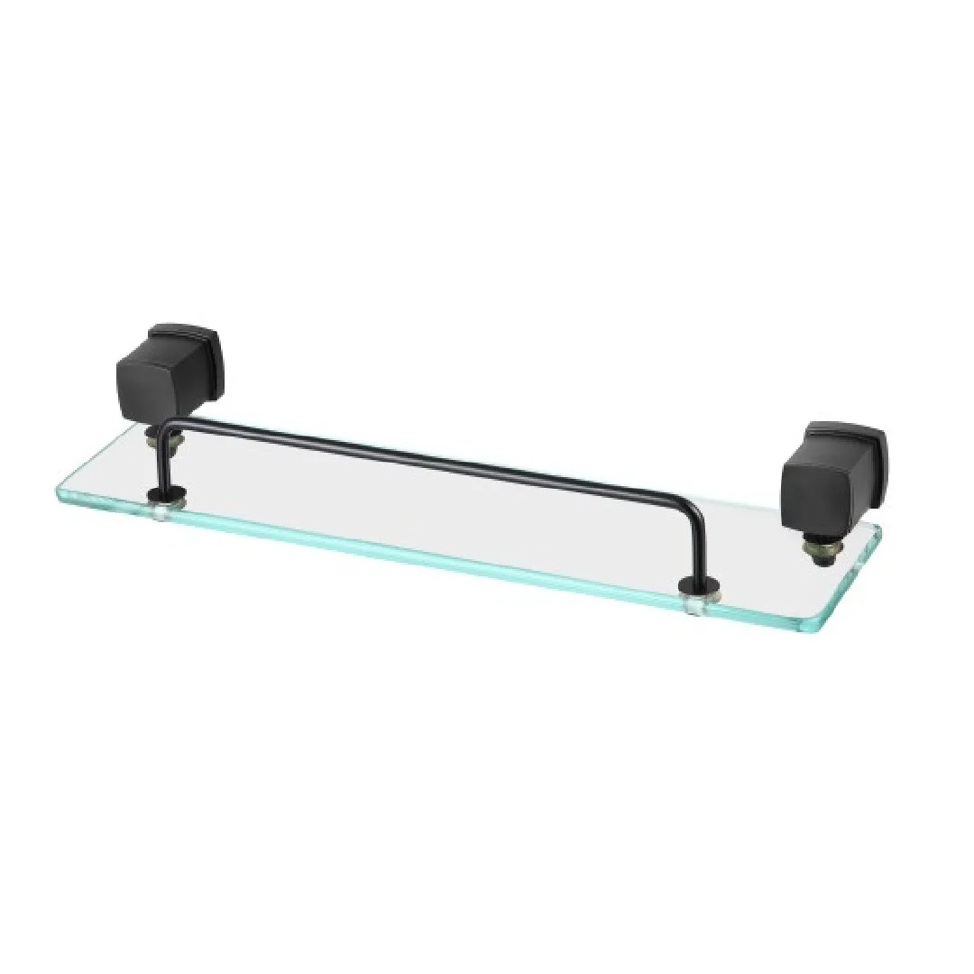 Porta Shampoo Meber Block Preto Matte C38 C/protetor