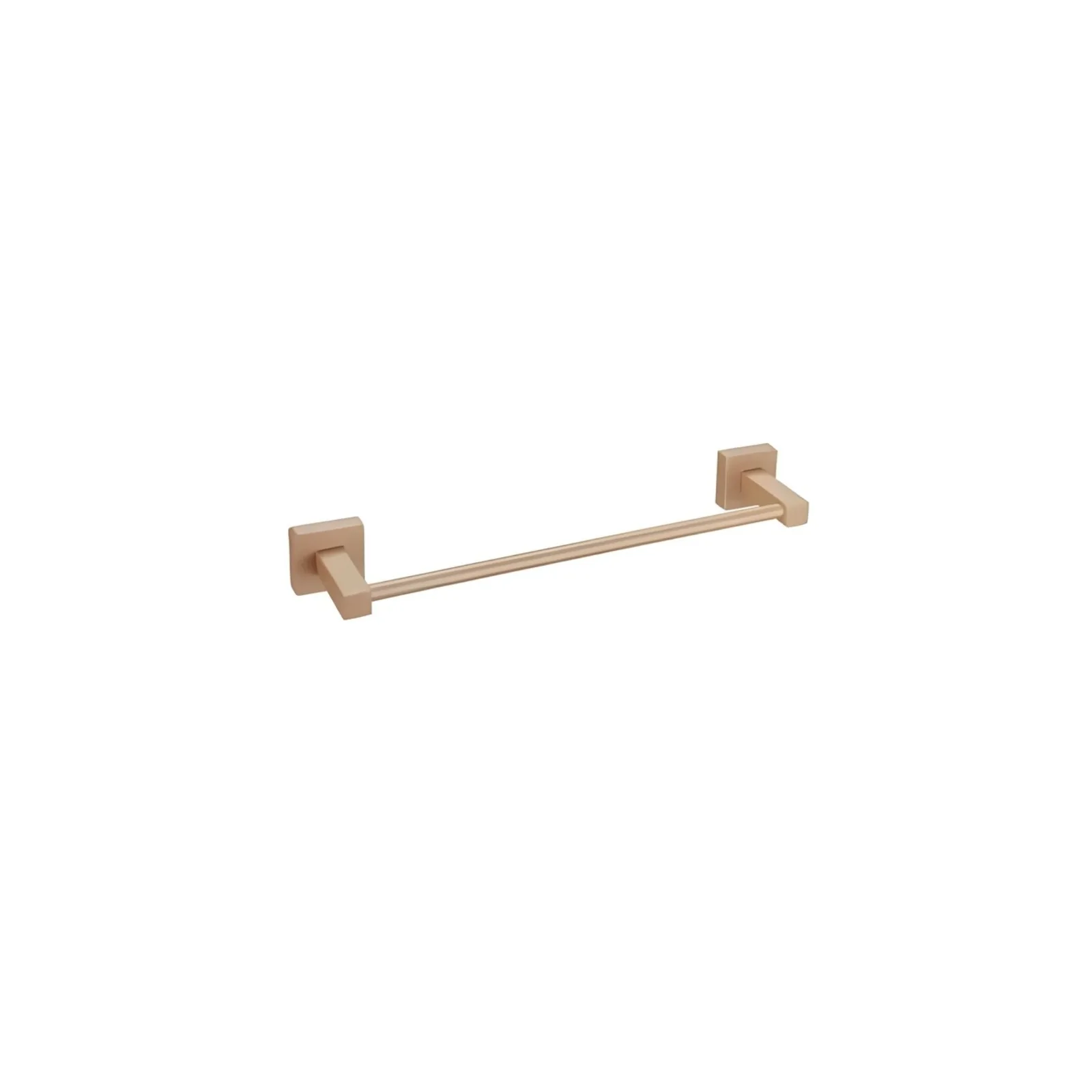 Porta Toalha 300mm Reto 2033 Dourado Matte C-65 Meber Cubit