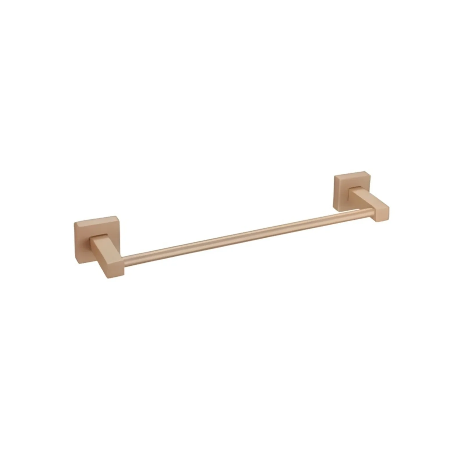 Porta Toalha 600mm Reto 2030 Dourado Matte C-65 Meber Cubit