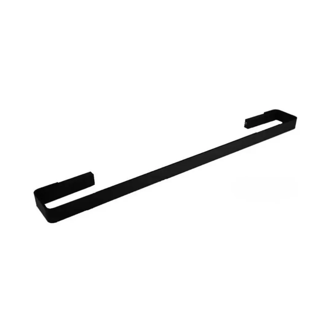 Porta Toalhas 70cm Preto Fosco Zen Spirit
