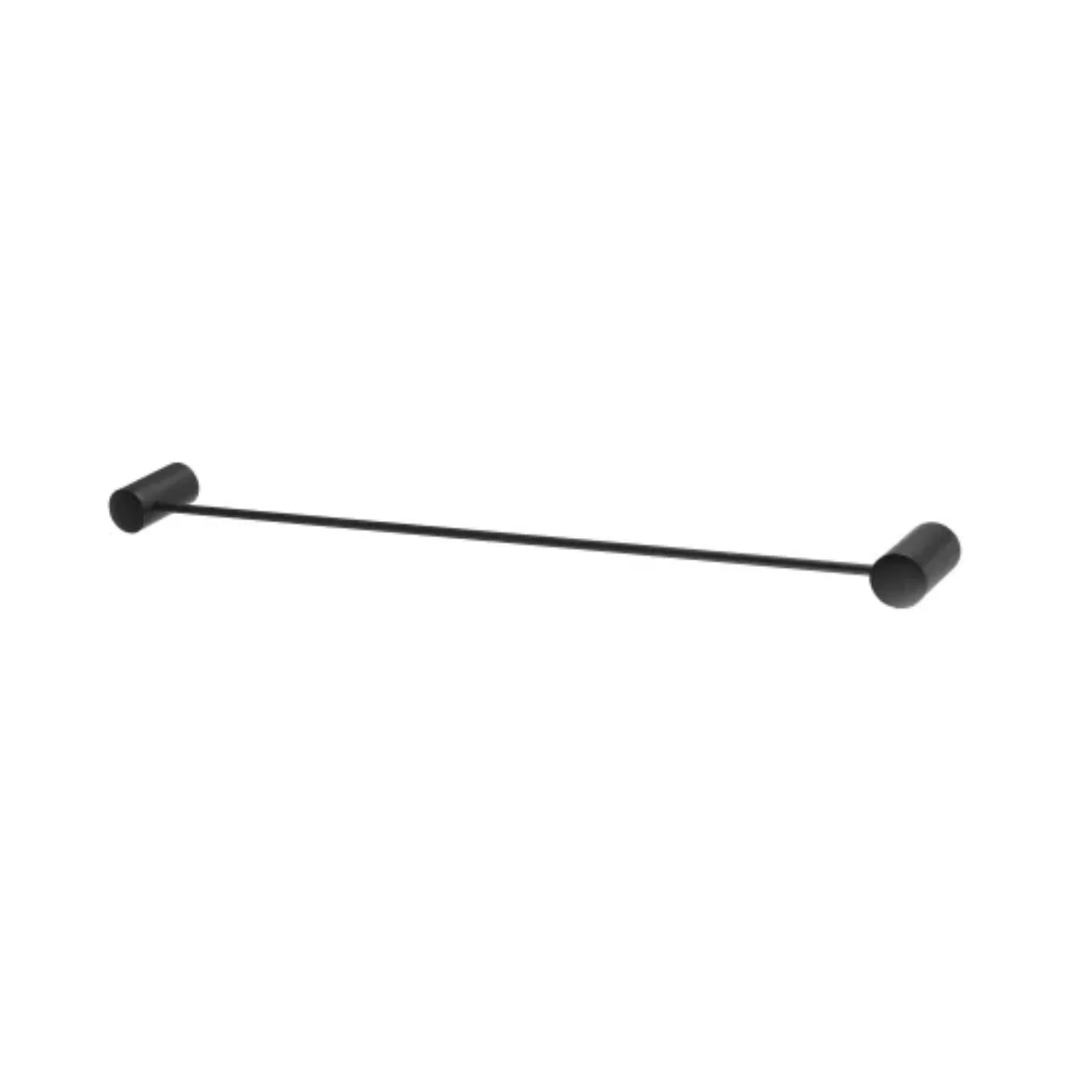 Porta Toalhas Barra 62cm Meber Atria 555 C36 Preto Matte