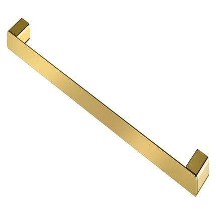 Porta Toalhas Ouro Polido Bastão Docol Flat
