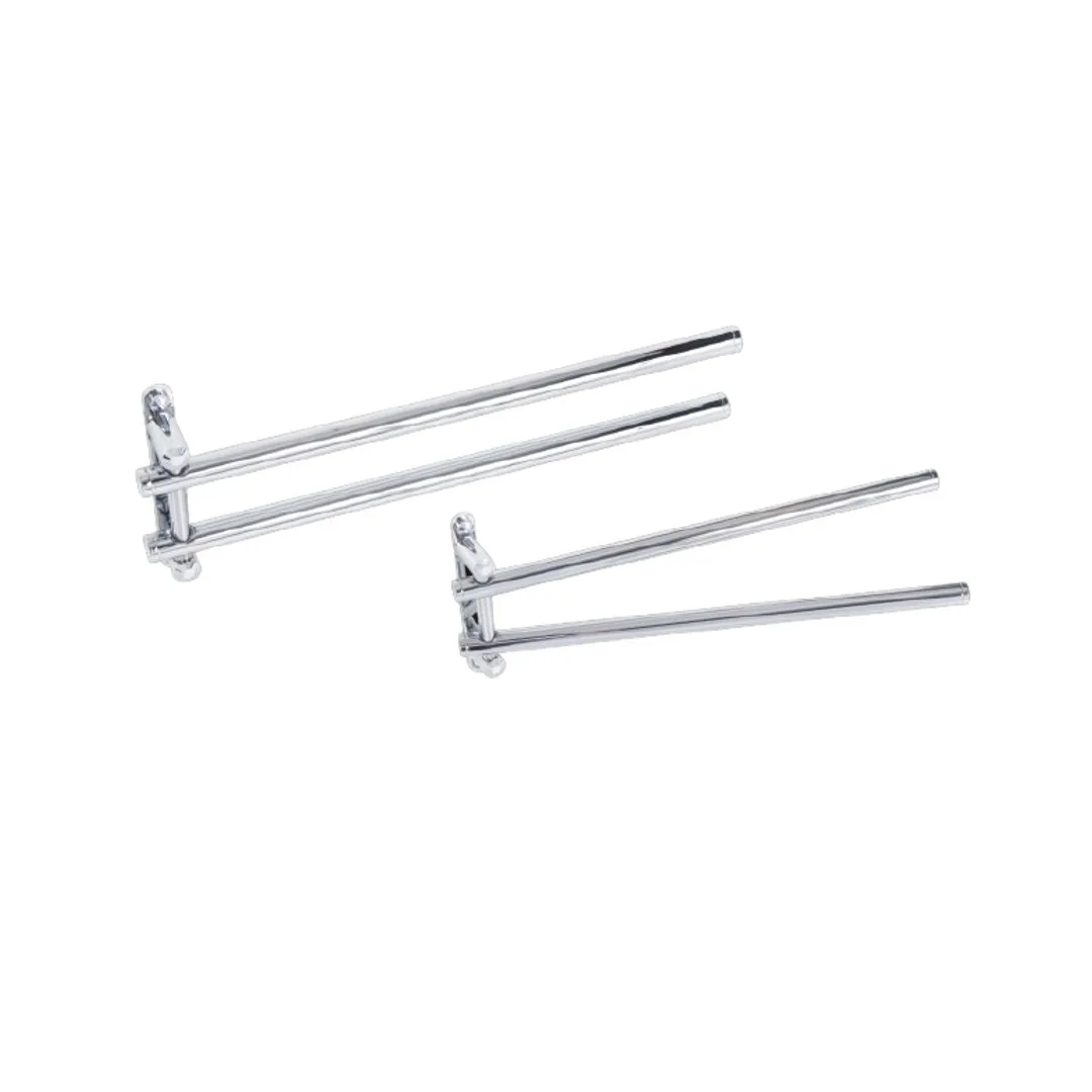 Porta Toalhas Cromado 300 Bi Articulado Luxban Stylus