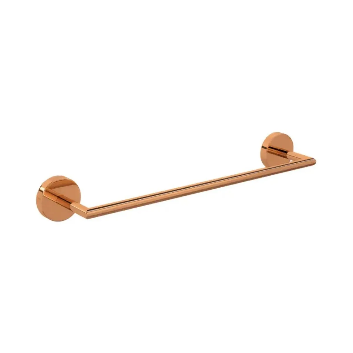 Porta Toalhas Barra 33cm Red Gold Deca Disco